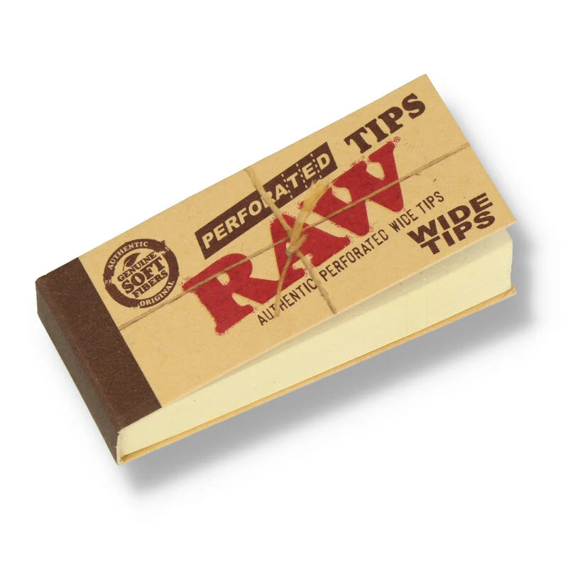 RAW perforated wide rolling tips
