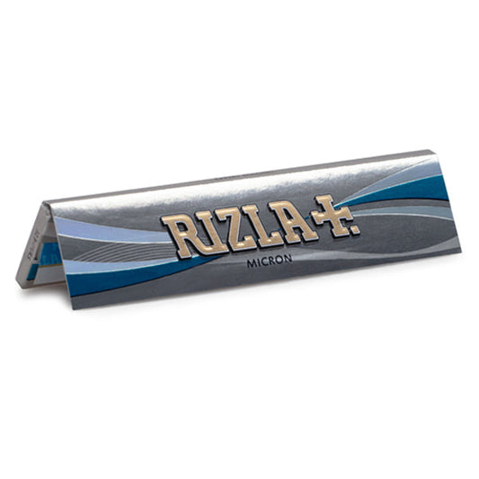 Rizla Micron kingsize rolling papers ultra thin silver paper pack