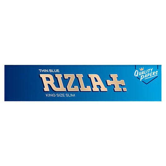 Rizla Thin Blue Kingsize Slim rolling papers ultra thin blue paper pack