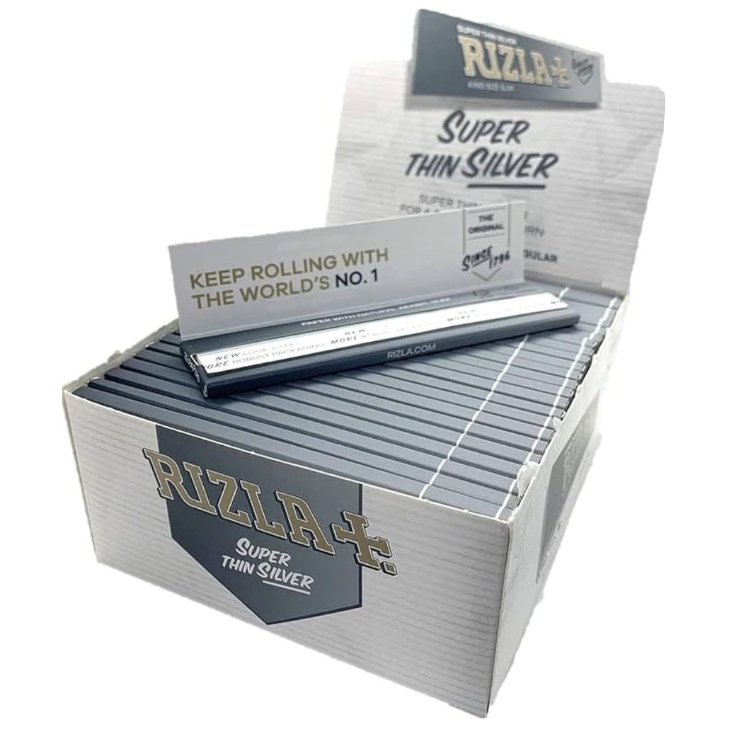 Rizla Super Thin Silver Kingsize Rolling Papers - Everyday Smoking 