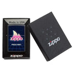 Zippo Press Start Retro Gamer Neon Grid Windproof Lighter - Everyday Smoking 
