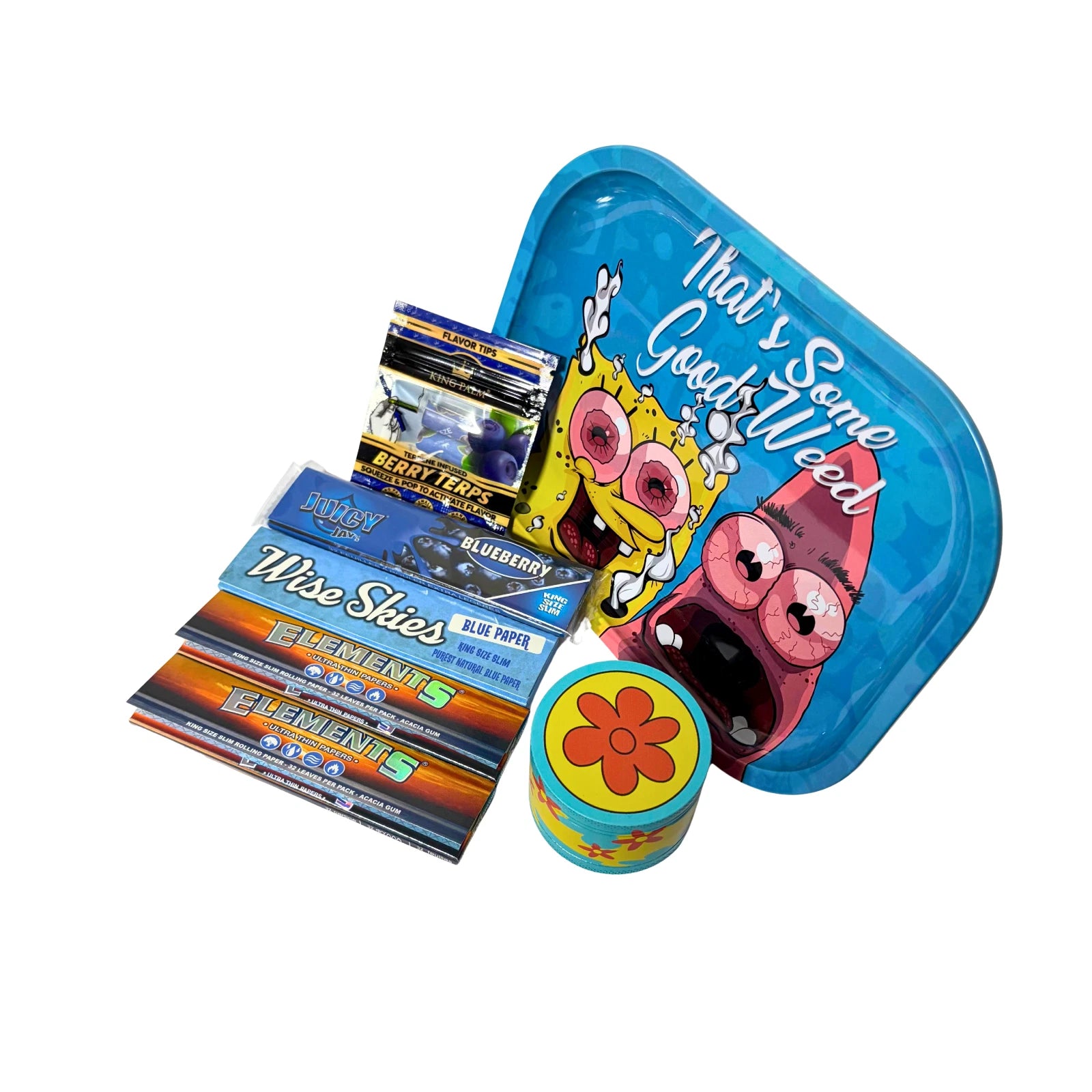 Sponge Bob Rolling Tray Set - Everyday Smoking 