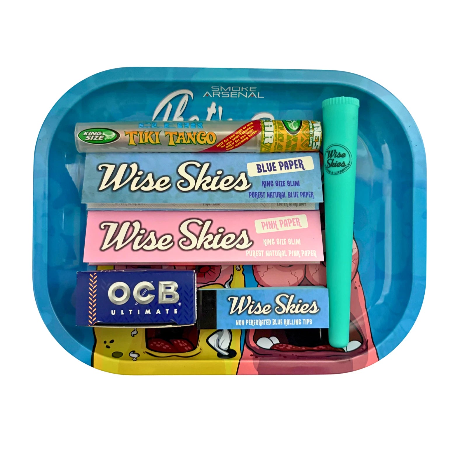 Sponge Bob Design Rolling Tray Set - Everyday Smoking 