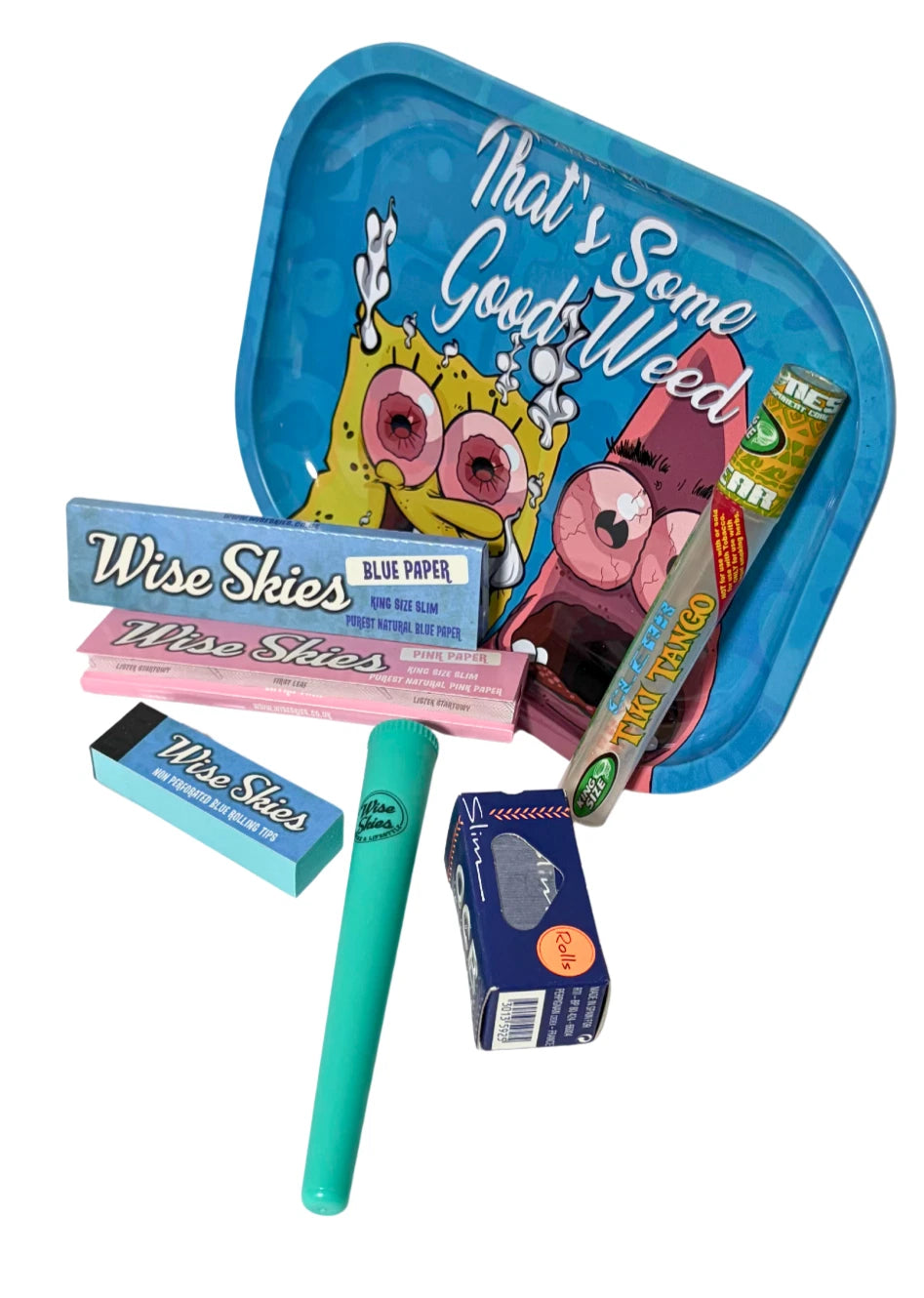 Sponge Bob Design Rolling Tray Set - Everyday Smoking 