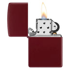 Zippo Classic Merlot Windproof Metal Lighter - Everyday Smoking 