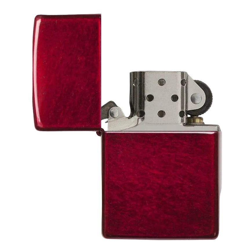 Zippo Classic Candy Apple Red Windproof Lighter - Everyday Smoking 