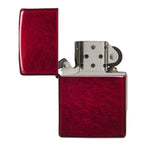 Zippo Classic Candy Apple Red Windproof Lighter - Everyday Smoking 