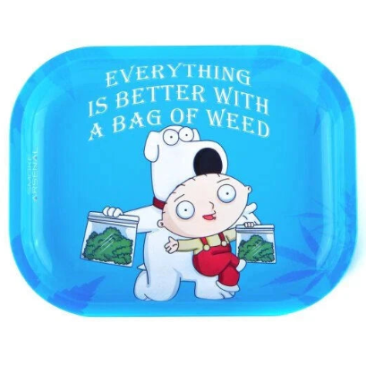 Family Guy Small Rolling Tray - Everyday Smoking 