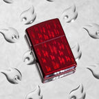 Zippo Red Flame Pattern Design Windproof Lighter - Everyday Smoking 