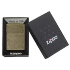 Zippo Classic Antique Brass Finish Windproof Lighter - Everyday Smoking 