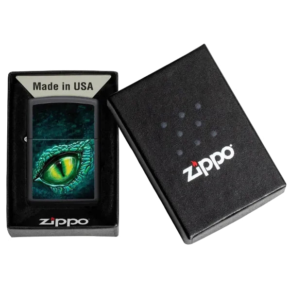 Zippo Black Dragon Eye Windproof Lighter - Everyday Smoking 