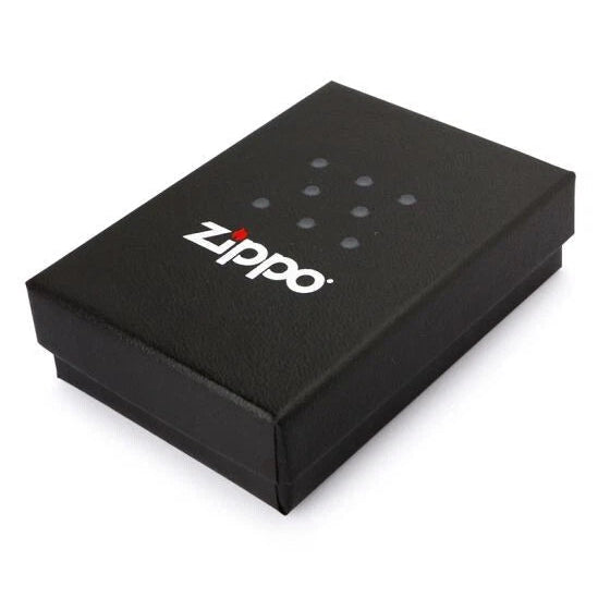 Zippo Black Ice Checkered Design Windproof Lighter - Everyday Smoking 