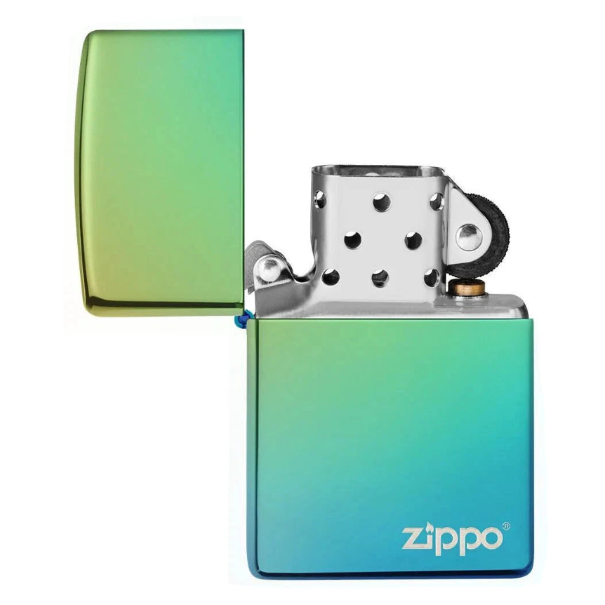 Zippo Iridescent Chrome Windproof Lighter - Everyday Smoking 