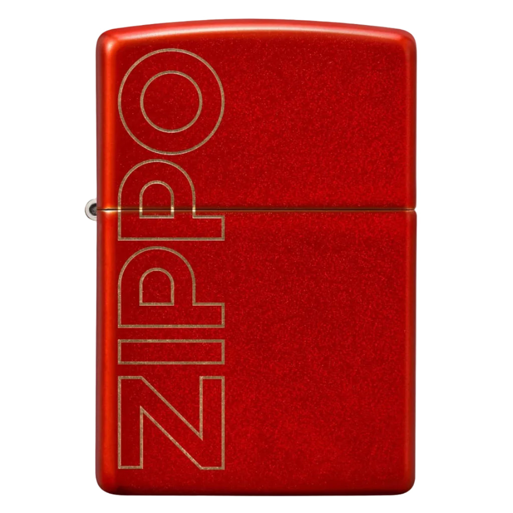 Zippo Red Matte Windproof Lighter - Everyday Smoking 
