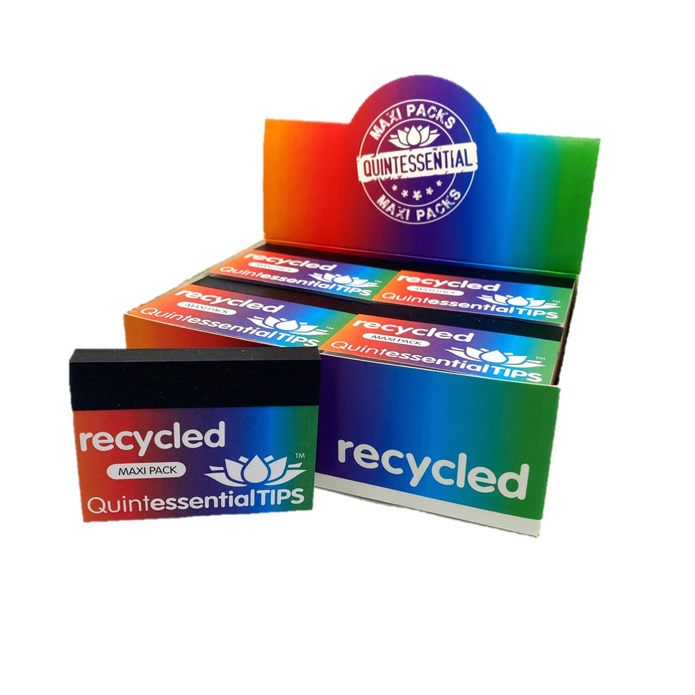 Quintessential Recycled Maxi Pack Tips - Everyday Smoking 