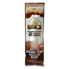 True Hemp Russian Cream flavoured hemp wraps made from organic hemp in resealable foil pouch