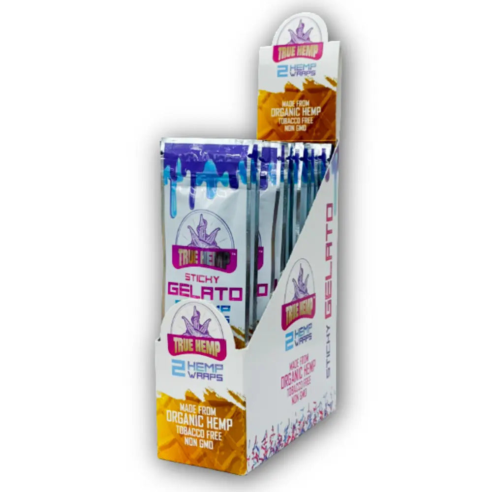 True Hemp "Sticky Gelato" Hemp Wraps - Everyday Smoking 