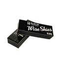 Wise Skies black unrefined perforated rolling tips
