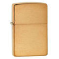 Zippo classic brushed brass windproof lighter refillable