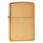 Zippo classic brushed brass windproof lighter refillable