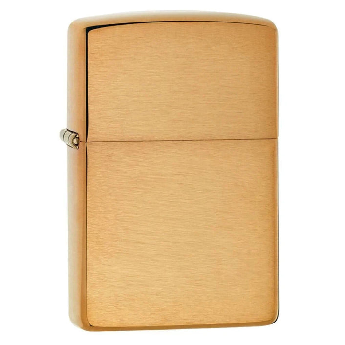 Zippo classic brushed brass windproof lighter refillable