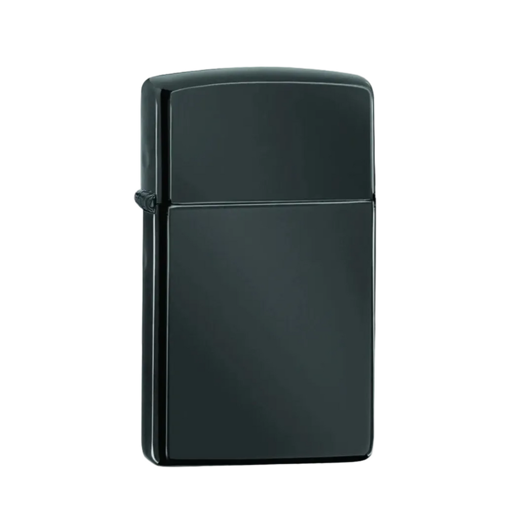 Zippo Slim high polish black windproof lighter